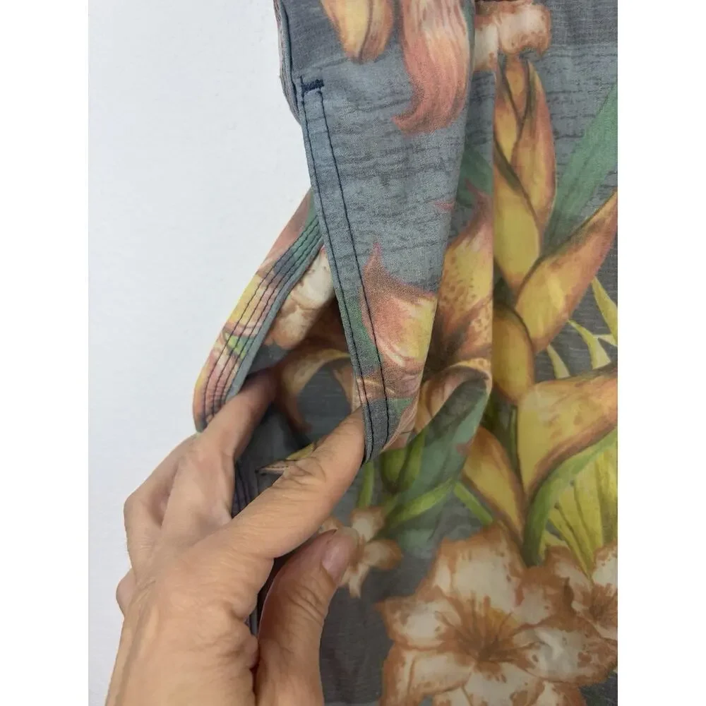 O’Neill Cruzers Board Shorts XL Tropical Floral Swim Trunks Surf Beach Men